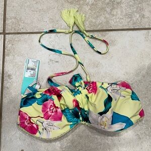 NWT Seafolly Wrap Front Bandeau Bikini Top 6